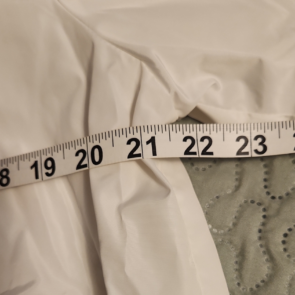 Tommy Hilfiger White Wind Breaker Utility Jacket - Picture 8 of 14